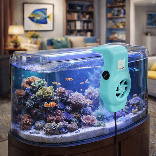 Wall mounted aquarium cooling - wall-mounted,