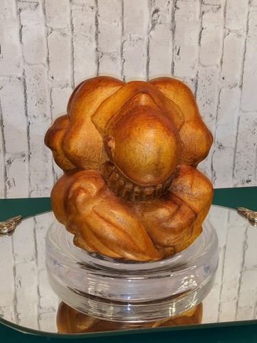 Weeping buddha hand carved - "weeping,
