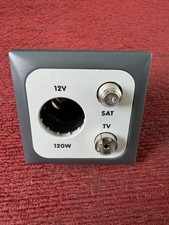 C-Line Campervan 12v TV Cigarette Socket Aerial Caravan Motorhome Cbe Tv Socket