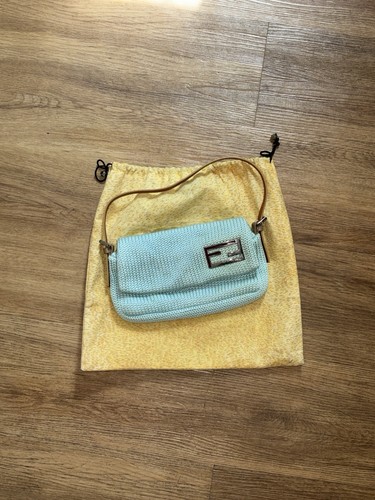 Vintage rare blue - blue, knit