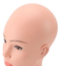 Female Bald Mannequin Head