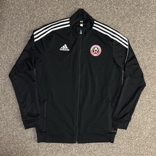 Sheffield United Full Zip Adidas Training Jacket, Medium, Excellent Condition