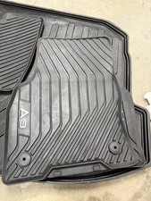  AUDI A3 S3 RS3 8y 4DRS SALOON SET OF 4 INTERIOR RUBBER MATS AND BOOT LINER