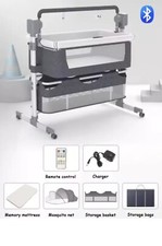 Usb swinging baby bed cribs - usb,
