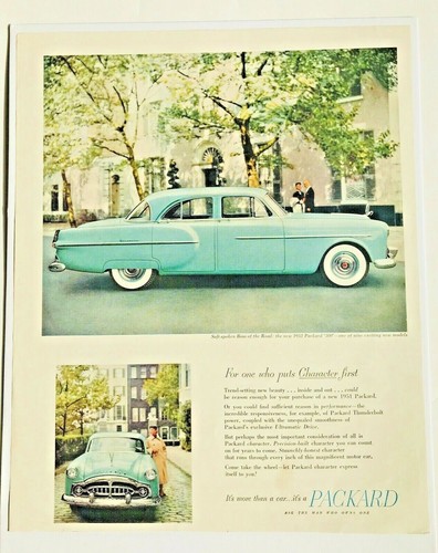 1951 packard 300 print car - packard,