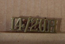 WW2 14th/20th Kings own