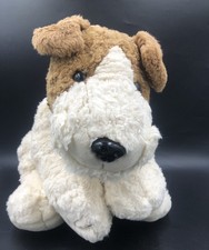 KEEL TOYS SIMPLY SOFT LARGE FOX TERRIER PLUSH TOY PUPPY DOG (63CM APPROX )
