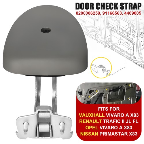 Door check strap rear - check, left