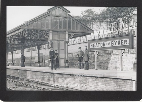 Heaton railway station - heaton,
