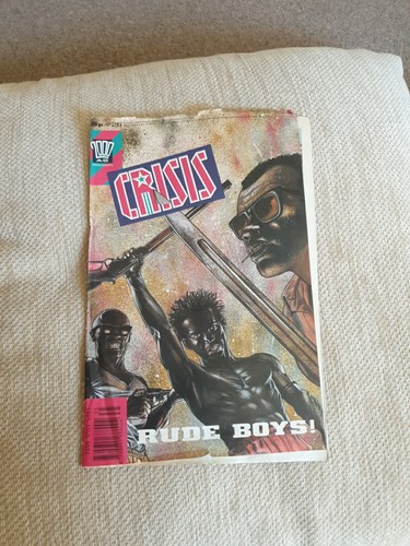Crisis 2000ad comic - 2000ad,