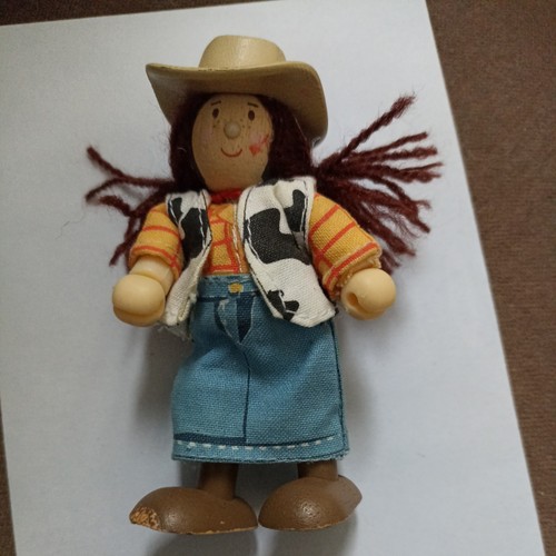 Cowgirl toy van budkins - toy,