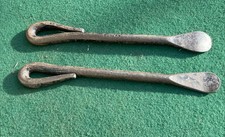 Pair Vintage 10" Swan-Neck   Dunlop Tyre Levers Made in England