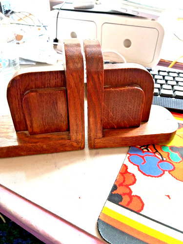 Vintage oak art deco - vintage,
