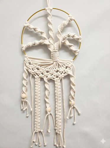 Macrame wall hanging - macrame,