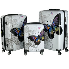 Butterfly Hard Shell 4 Wheel