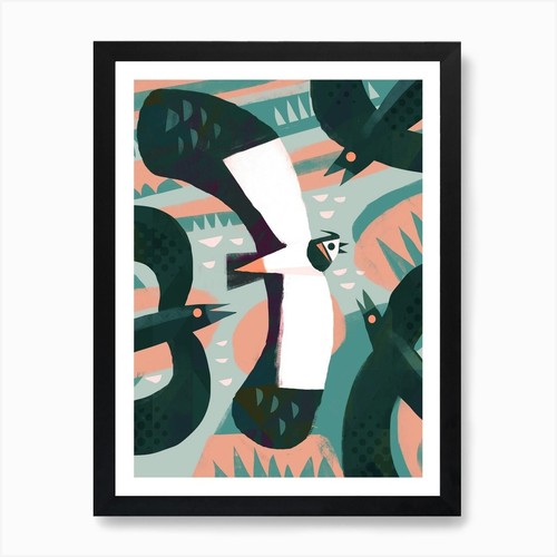 Lapwing and crows art - lapwing,