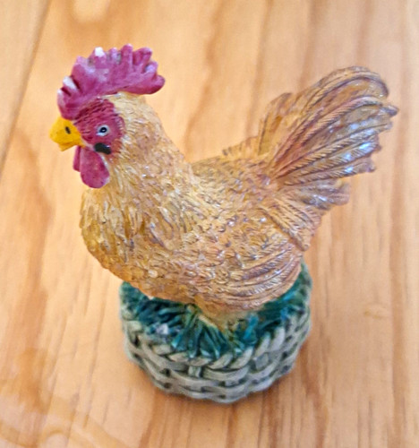 Chicken hen ornament - chicken/hen, ornament/figurine