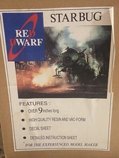 Rare Red Dwarf British Starbug