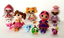 5 Lalaloopsy Mini Dolls, 3 Lalaloopsy Pets and one extra 