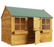 BillyOh Gingerbread Junior Children Outdoor Garden Wooden Playhouse 6ft x 4ft