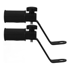  2 Pcs Motorbike Phone Mount Sat Nav Holder Motorcycle Mirror Rearview Bracket