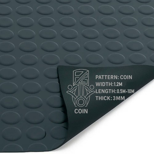 Heavy duty coin - coin, rubber