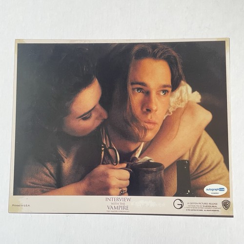 Brad pitt signed autograph - pitt,