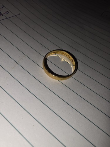 Vintage 22ct wedding - , ring