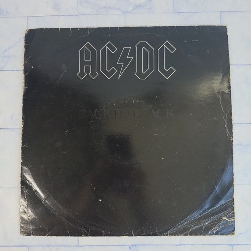 Acdc back black vinyl 1980 - in,