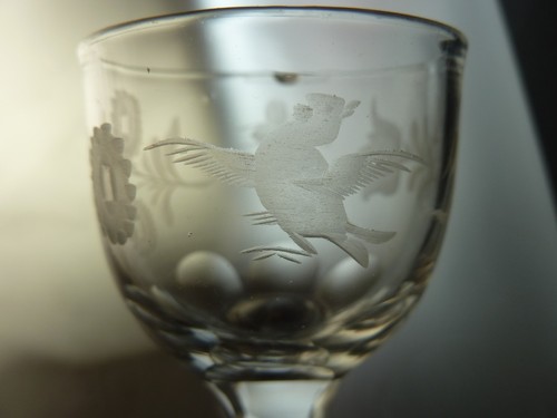 Antique georgian etched - antique,