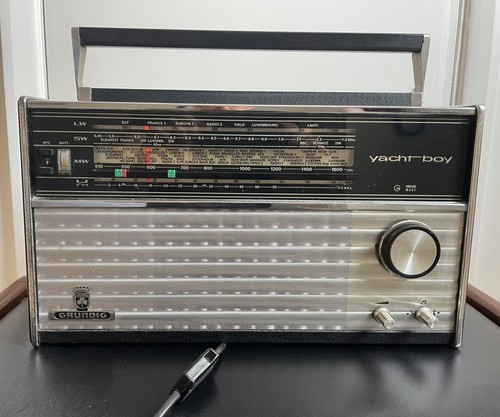Vintage radio grundig yacht - vintage,