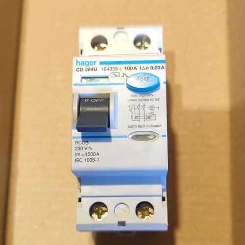 Hager cd284u rccb rcd 100a - cd284u,