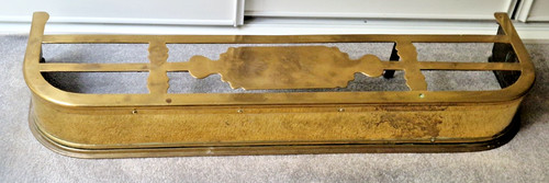 Antique brass fire front - antique,