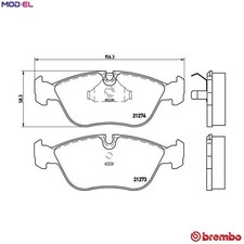 BRAKE PAD SET DISC BRAKE P 86
