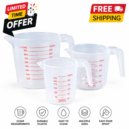 250 500 1000ml - set, of