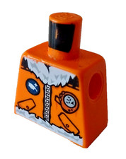 2014 LEGO Minifigure Torso Torso 973PB1703 Artic Exporer cty0491 cty0554