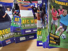 AFC Wimbledon Home Programmes