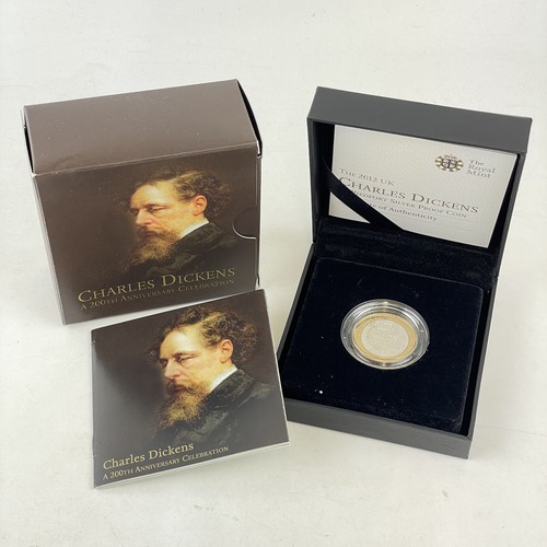 2012 silver piedfort proof - uk,