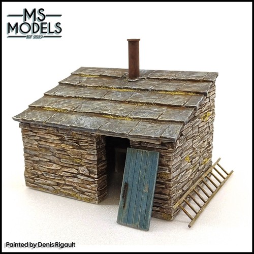 Slate hut store narrow - hut/store, gauge