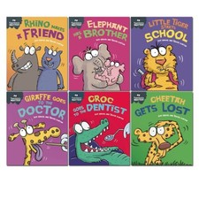 Sue Graves Experiences Matter Collection 6 Books Set Giraffe, Rhino, Elephant, L