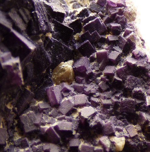 Blue john fluorite crystal - fluorite,