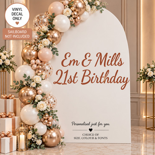 Personalised birthday vinyl - personalised,