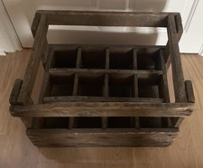 Vintage Wood Drinks Crate