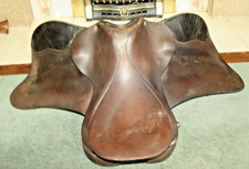 Dark Brown Leather Horse