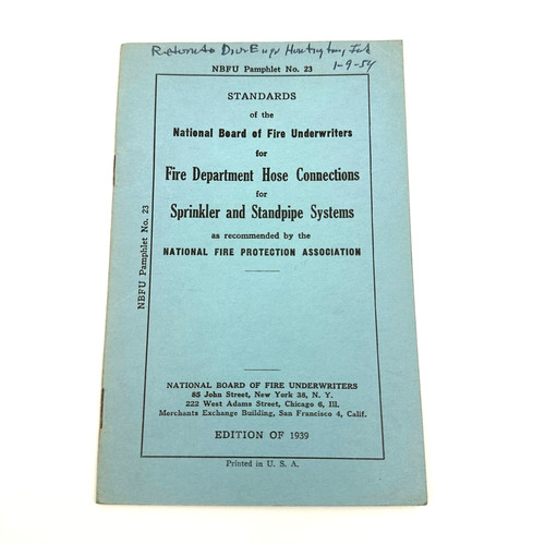 1939 national board - 1939, fire
