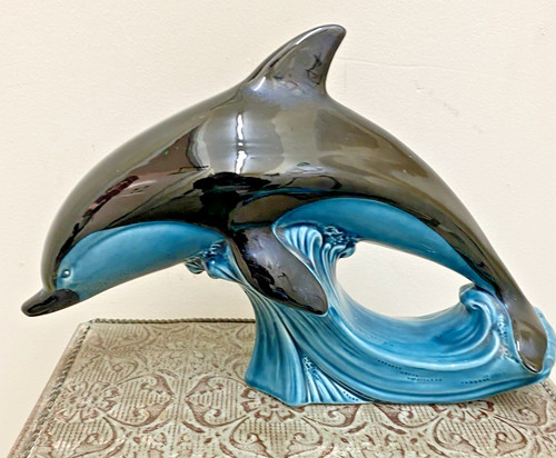 Vintage poole pottery blue - vintage,
