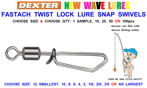 Dexter fastach snap swivel - fastach,
