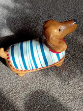 Butter Dish Dachshund Sausage