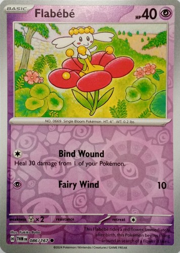086 167 flabebe reverse holo - 086/167,
