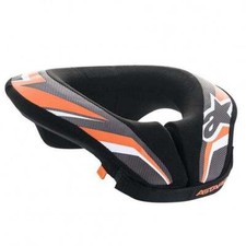 2026 ALPINESTARS YOUTH NECK ROLL BRACE COLLAR BLACK ORANGE KIDS JR MOTOCROSS MX